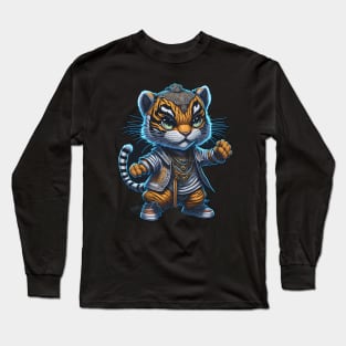 Kung Fu Tiger_006 Long Sleeve T-Shirt